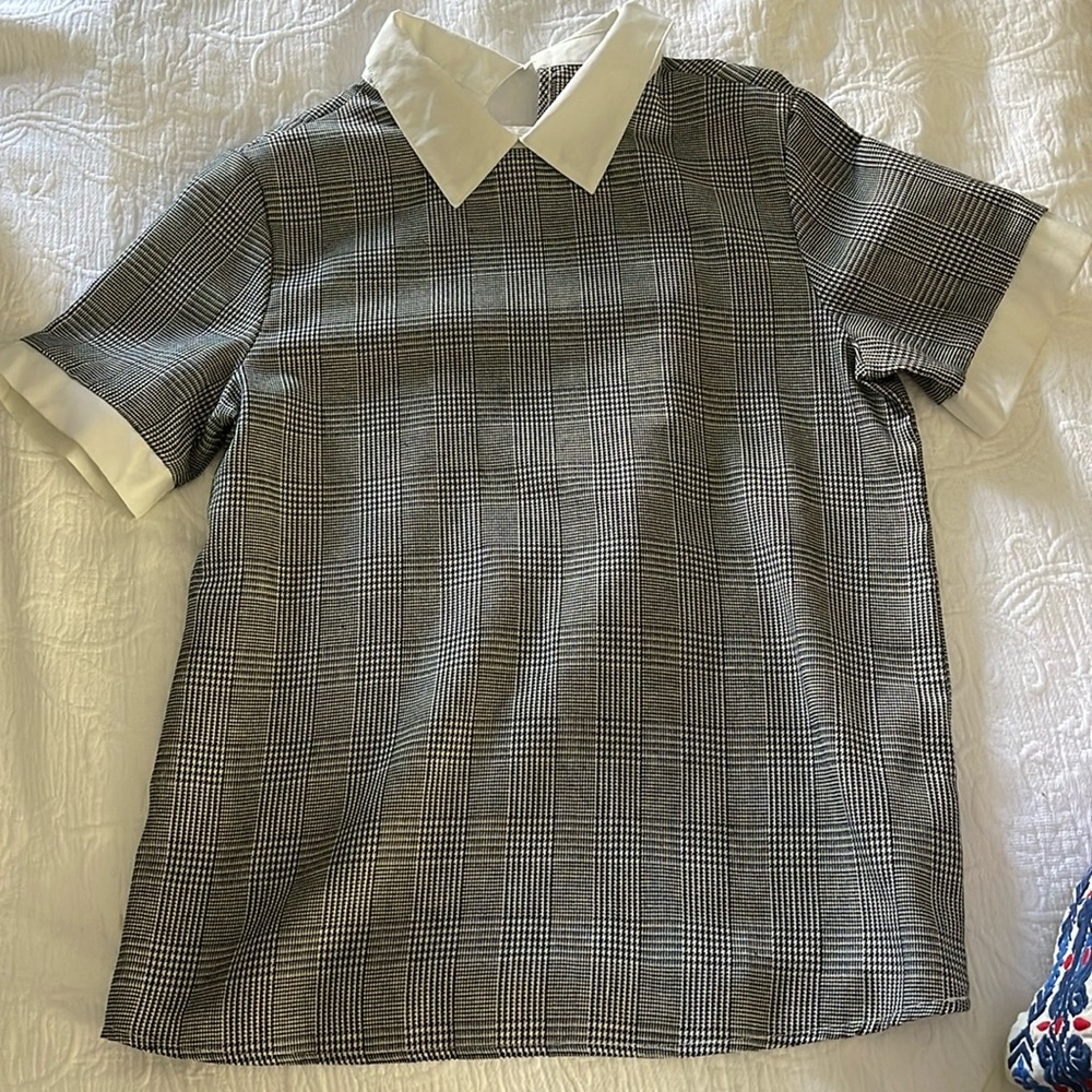 Collar School Girl Blouse
